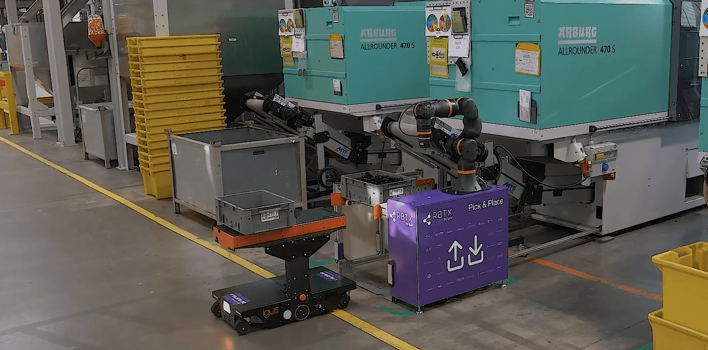 ReBeLMove: Efficient and safe intralogistics