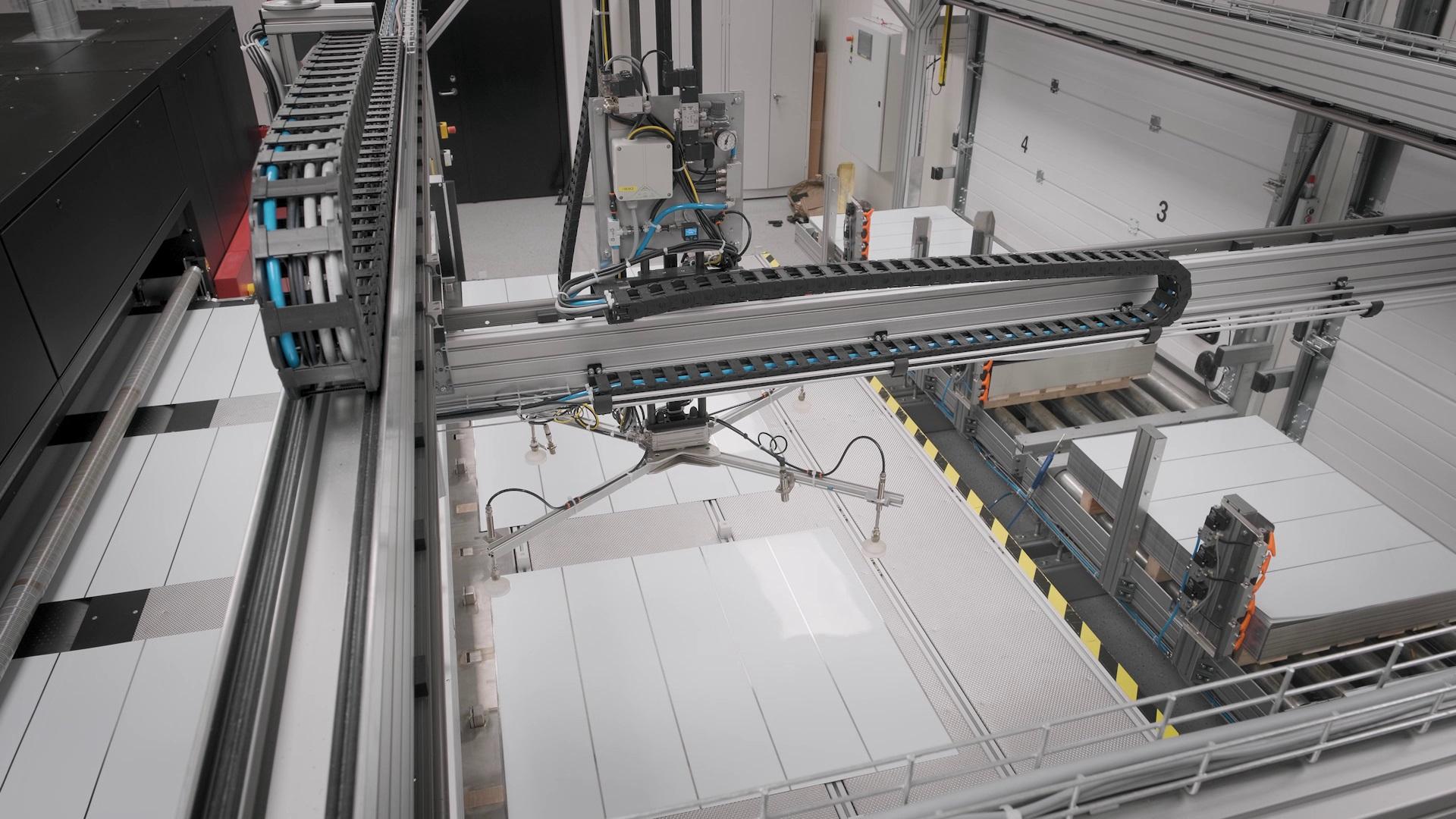 XXL Gantry Robot for Sheet Metal Blanks: Efficient Automation in Packaging Production